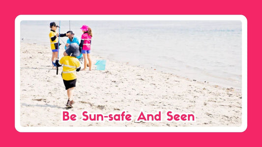 From Backyard Adventures to Beach Days... They’ll Be Sun-Safe and Seen 🌞