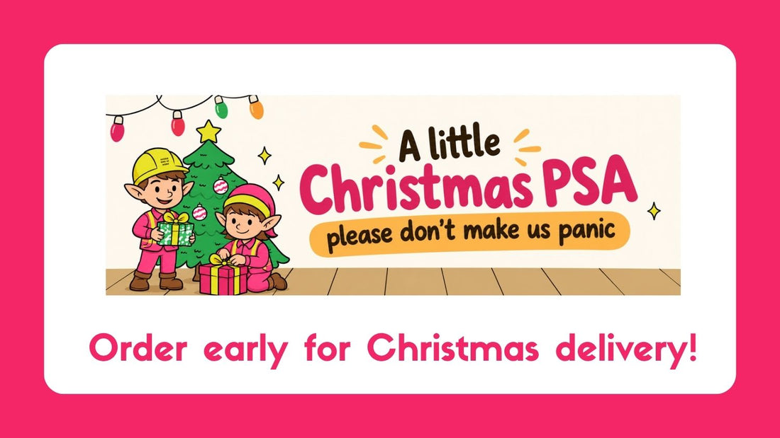Christmas delivery dates: Order early to avoid disappointment!